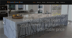 Desktop Screenshot of granitekitchen.co.nz